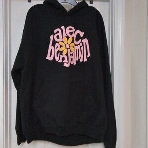 Los Angeles Apparel Alec Benjamin Flower Print Heavy Hoodie 2XL